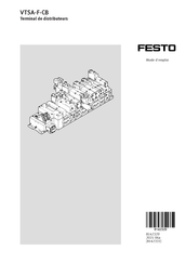 Festo VTSA-F-CB Mode D'emploi