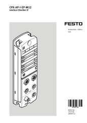 Festo CPX-AP-I-EP-M12 Instructions D'utilisation