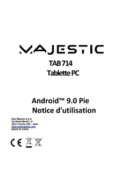 Majestic TAB 714 Notice D'utilisation