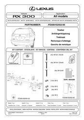 Brink PZ408-K2552-00 Manuel D'installation