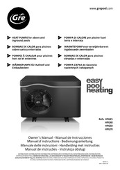 GRE Easy Pool Heating HPG40 Manuel D'instructions