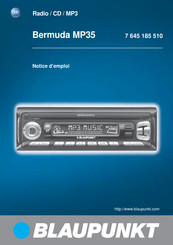 Blaupunkt Bermuda MP35 Notice D'emploi