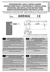RIB NORMAL Instructions Pour L'utilisation Et L'installation