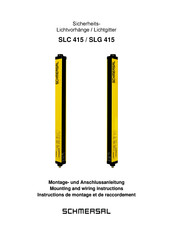 schmersal SLC 415 Instructions De Montage Et De Raccordement