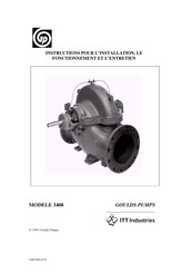 ITT Industries 3408 Instructions Pour L'installation, Le Fonctionnement Et L'entretien