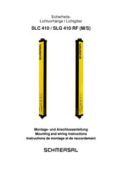schmersal SLC 410 Instructions De Montage Et De Raccordement