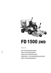 Grillo FD 1500 2WD Emploi Et Maintenance