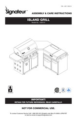 Signateur 1500111 Instructions D'assemblage Et D'entretien