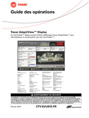 Trane AdaptiView Guide Des Opérations