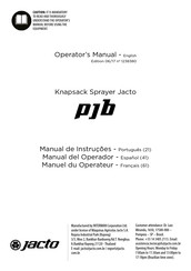 PJB Jacto PJB-20 Manuel Du Operateur