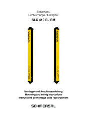 schmersal SLC 410-E/R0460-14-BM Instructions De Montage Et De Raccordement