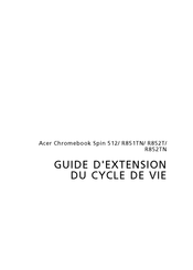 Acer R852TN Guide D'extension Du Cycle De Vie