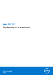 Dell G15 5511 Configuration Et Caractéristiques