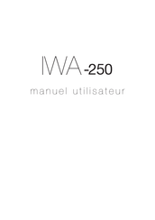 Monitor Audio IWA-250 Mode D'emploi