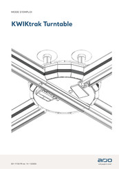 arjo KWIKtrak Turntable Mode D'emploi