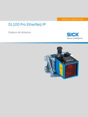 SICK DL100 Pro EtherNet IP Notice D'instruction