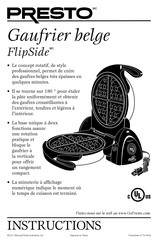 Presto FlipSide Instructions