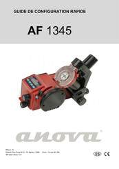 MILLASUR anova AF 1345 Guide De Configuration Rapide