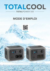 TOTALCOOL TOTALPOWER 500 Mode D'emploi