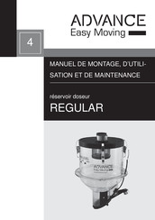 Advance Easy Moving REGULAR Manuel De Montage D'utilisation Et De Maintenance