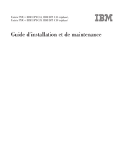 IBM DPI C13 Guide D'installation Et De Maintenance