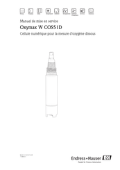 Endress+Hauser Oxymax COS51D Manuel De Mise En Service