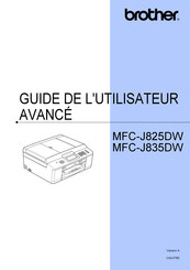 Brother MFC-J835DW Guide De L'utilisateur