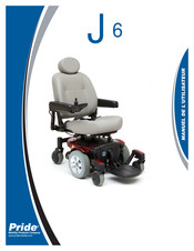 Pride Mobility Products J6 Manuel De L'utilisateur