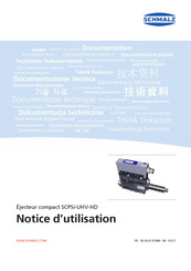 schmalz SCPSi-UHV-HD Notice D'utilisation