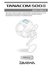 Daiwa TANACOM 500S Mode D'emploi