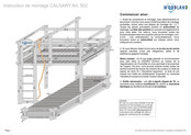 WOODLAND CALGARY 502 Instructions De Montage