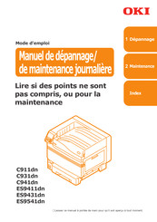 Oki C911dn Mode D'emploi