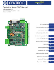 Centroid AcornCNC Manuel D'installation