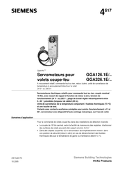 Siemens GGA326.1E/10 Manuel