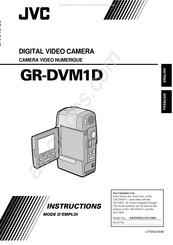 JVC GR-DVM1D Mode D'emploi