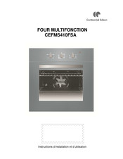 CONTINENTAL EDISON CEFMS410FSA Instructions D'installation Et D'utilisation