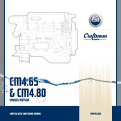 Craftsman Marine CM4.80 Manuel