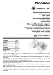 Panasonic DIAGNOSTEC EW-BU75 Mode D'emploi