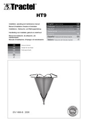 Tractel HT 9 Manuel D'installation, D'emploi Et D'entretien