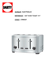 Electrolux EAT8100 Mode D'emploi