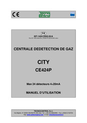 Tecnocontrol CITY CE424P Manuel D'utilisation