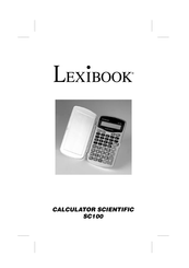 Lexibook SC100 Mode D'emploi