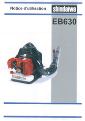 Shindaiwa EB630 Notice D'utilisation