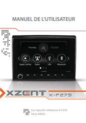 XZENT ARGO X-F275 Manuel De L'utilisateur