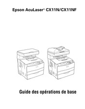Epson AcuLaser CX11N Guide Des Operations De Base