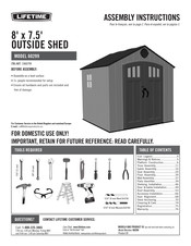 Lifetime 60299 Instructions D'assemblage