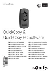 SOMFY QuickCopy Notice D'installation