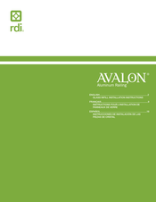 RDI AVALON Instructions Pour L'installation