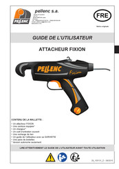 pellenc FIXION Guide De L'utilisateur