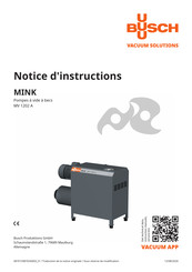BUSCH MINK MV 1202 A Notice D'instructions